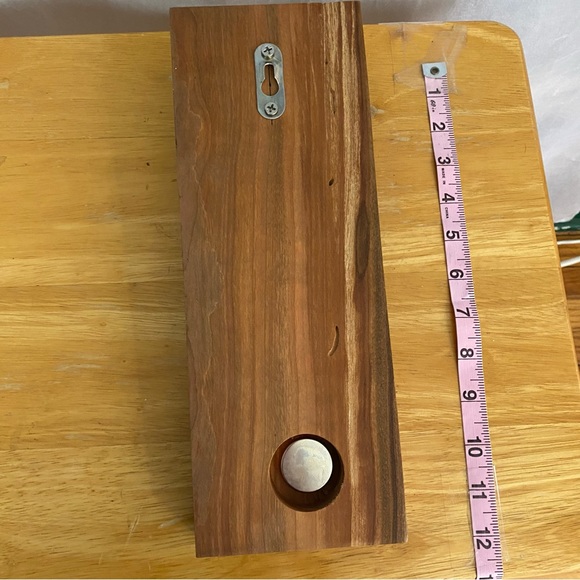Rustic Save Water Drink Beer Hanging Bottle Opener - Picture 3 of 7